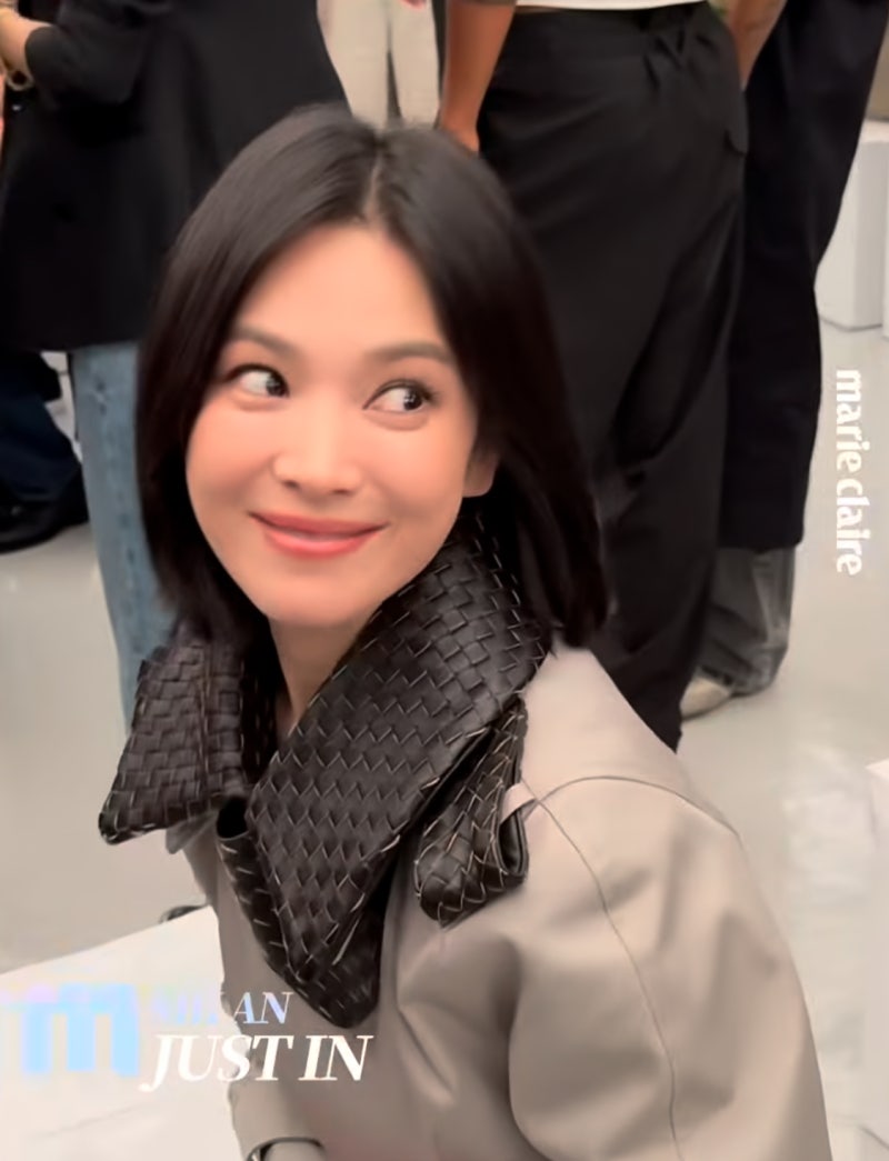 “Is she really 44?”… Top actress who stole the spotlight with her visuals upon appearing at Bottega Fashion Week