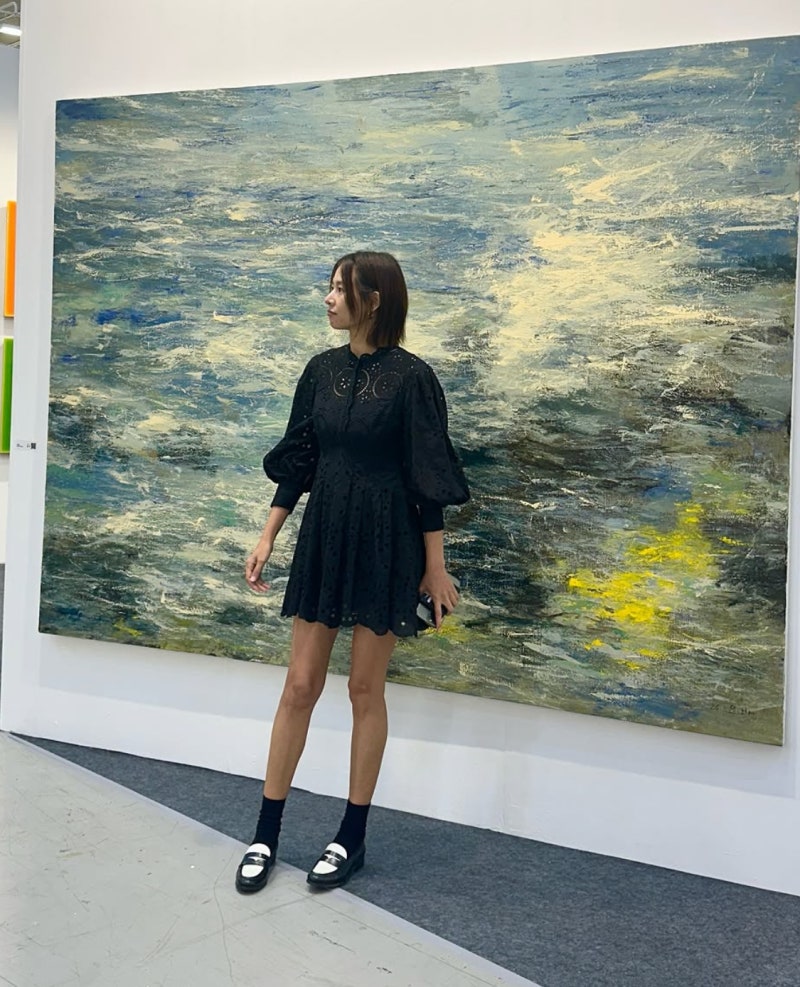 “To think it’s already my 6th year as a single mom”… An actress’s sophisticated exhibition look that makes it hard to believe she is 45