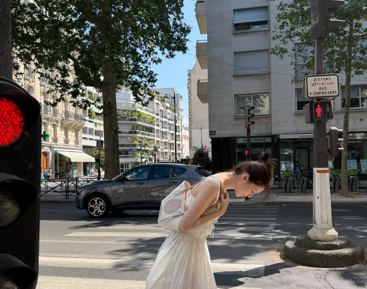 First Korean Actress in a Billboard #1 Music Video Shows Us Her Summer Look