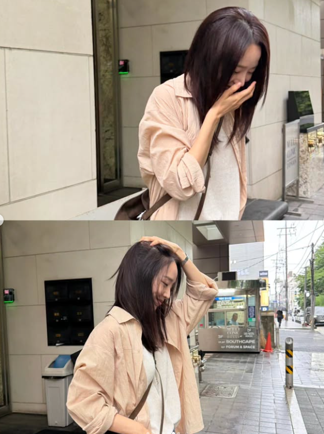 Shin Hye-sun's Oversized Moment—Why the 'Lady Dua' Actress Owns Summer's Easiest Silhouette
