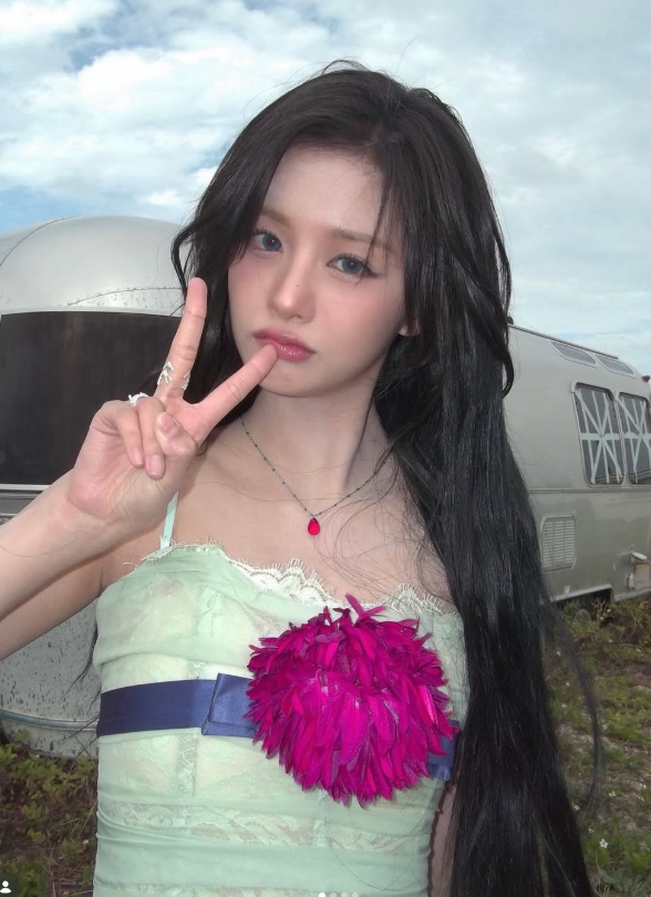 Seoyun (NMIXX) Perfects the Art of the Cutesy-Cool Pivot: From Ribboned Romance to Halter-Neck Heat