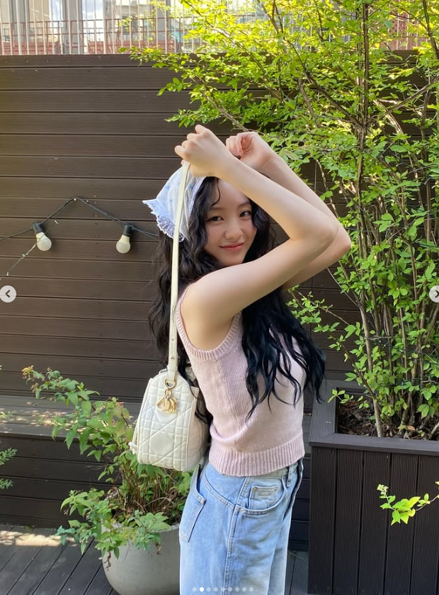 Jo I-hyun's Japan Trip Drip: Dior Backpack & Layered Tops Edition