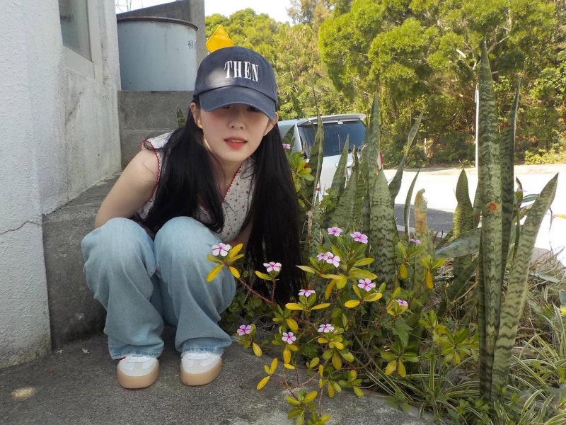 Irene's Adidas Playbook: Red Sambas, Pink Tones, and the Art of Mixing Hip With Lovely