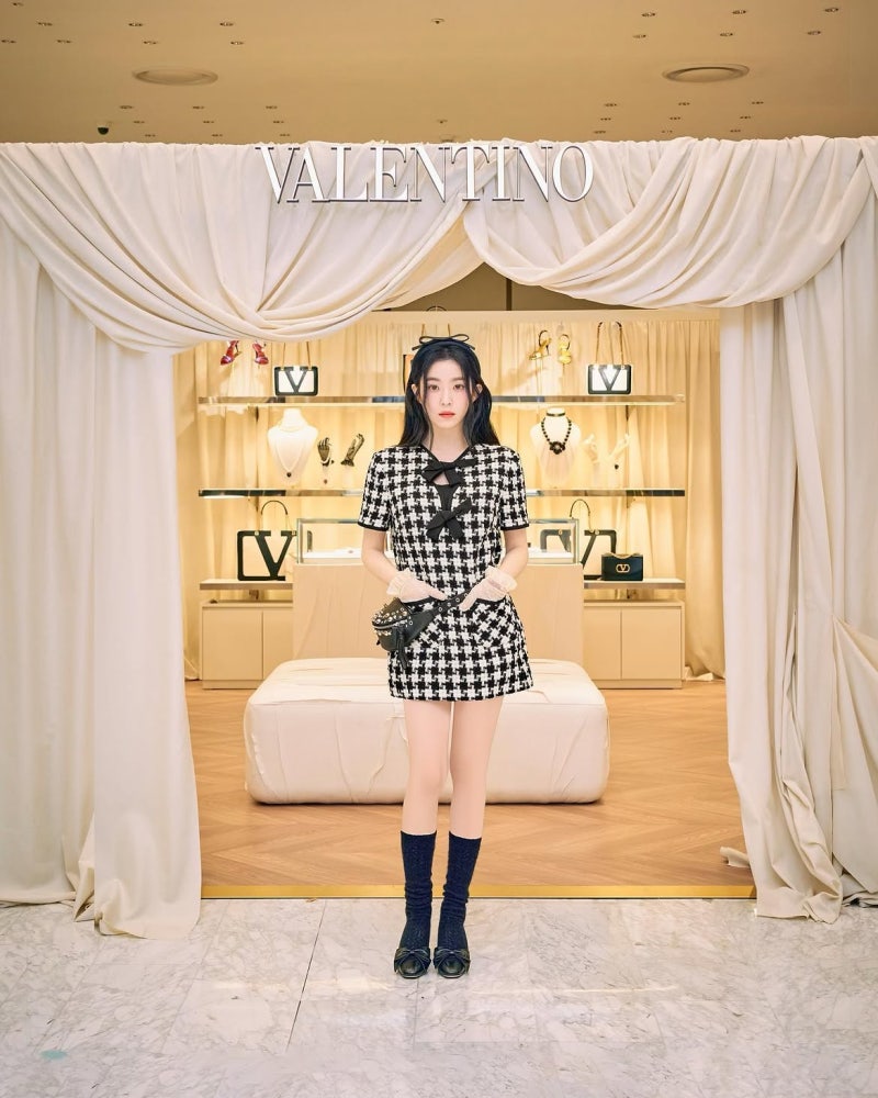 Irene's Adidas Playbook: Red Sambas, Pink Tones, and the Art of Mixing Hip With Lovely