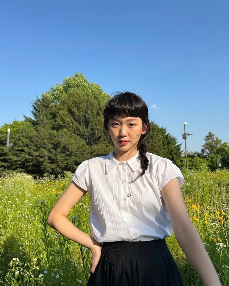 Former Samsung Exec Turned Actress Spent a Year Mastering Judo—Here's Her Sleek All-Black Daily Look