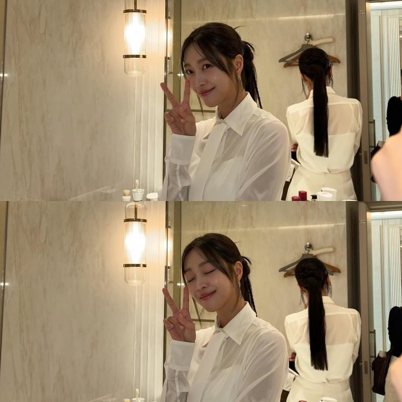 From Raven to Pearl: Jo Bo-ah's All-White Minimalist Mastery