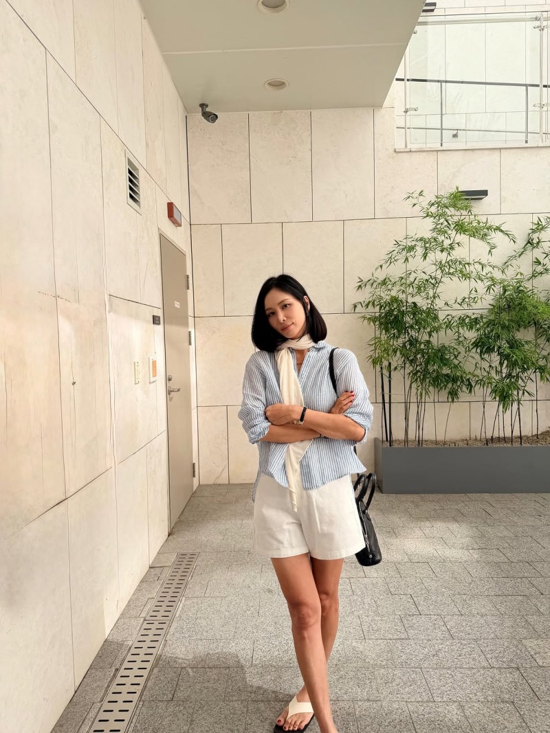Go So-young proves the 90s icon still writes the rules—one silk scarf, one perfect point