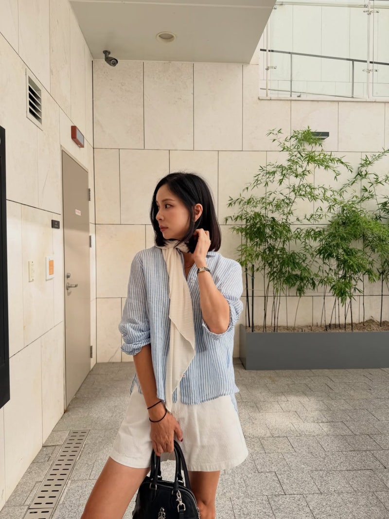 Go So-young proves the 90s icon still writes the rules—one silk scarf, one perfect point