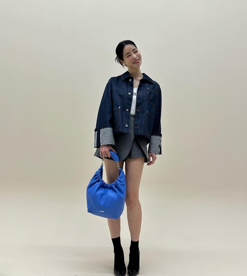 Lim Ji-yeon's Denim-Tweed Jacket Moment: Late-Bloomer Energy Meets European Edge