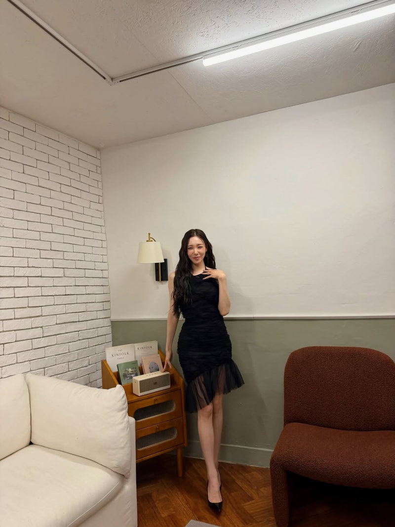 Peak in Korea, Starting Over in America: Tiffany Young's Tone-On-Tone Sparkle Hack