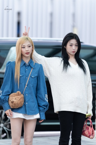 Seriously, she's cute no matter how many times I look at her..🧸 Teddy Bear Princess Luca, who followed Jennie's lead with a teddy bear bag, presents her super kawaii airport fashion💙