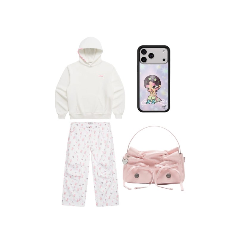 Seriously, did the glass slipper fall off? lol..๐ค Anna's lovely princess pajama airport fashion, showing off Cinderella visuals in super cute pajama pants๐ (+Fan signing outfit info)