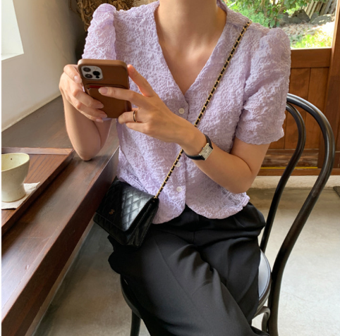 I Only Wore Black—Until This Mint Blouse Changed My Mind