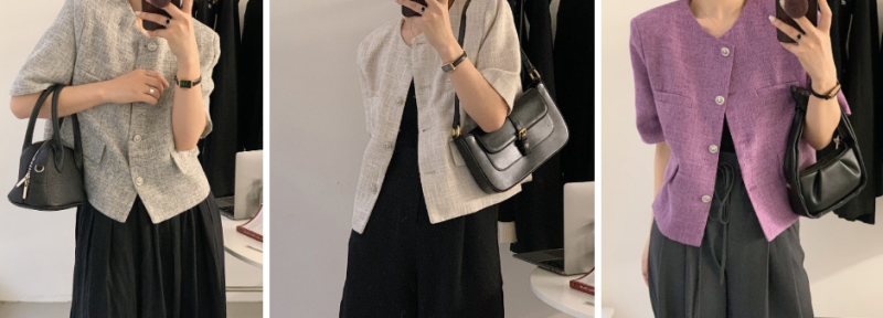 Summer Tweed Crop Jacket: Structured Without the Suffocation
