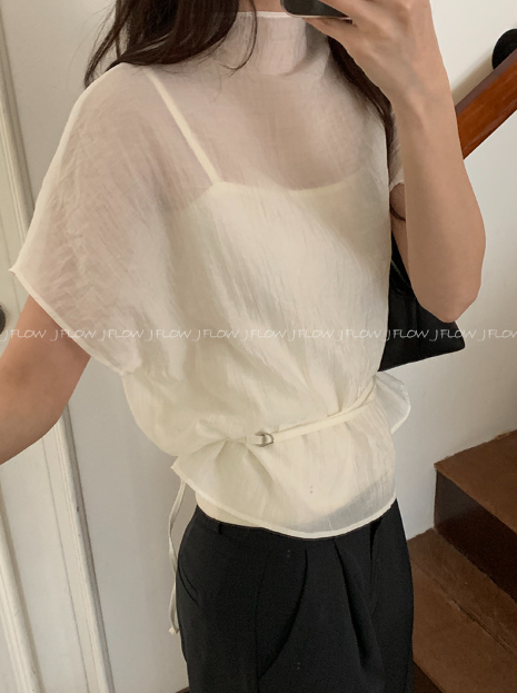 Sheer Blouse Energy: One Top, Three Looks (Dates Included)