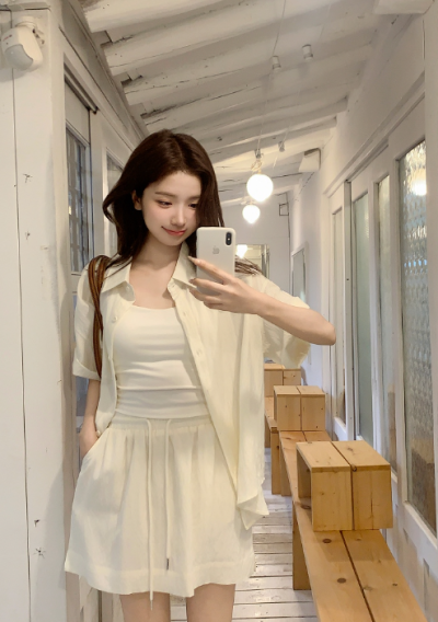 The Shirt-Skirt Set That Ends Your Daily 'What Do I Wear' Crisis
