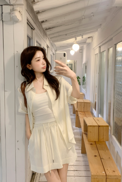 The Shirt-Skirt Set That Ends Your Daily 'What Do I Wear' Crisis