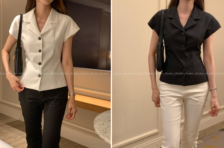 Job Interview Outfit Stress? This Summer Jacket Blouse Is What You've Been Looking For