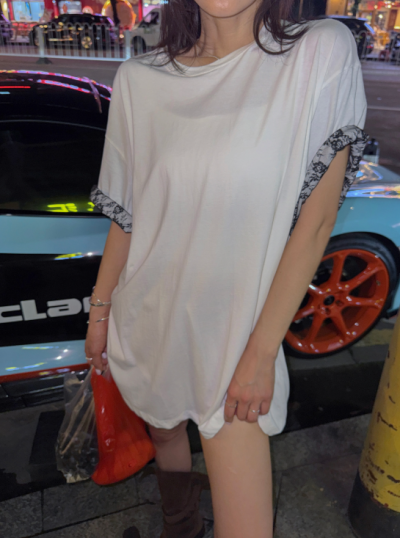 The Oversized Tee That Actually Covers Everything (And Feels Like Wearing Nothing)