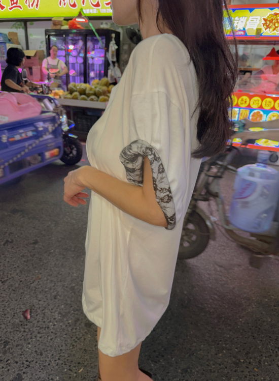 The Oversized Tee That Actually Covers Everything (And Feels Like Wearing Nothing)