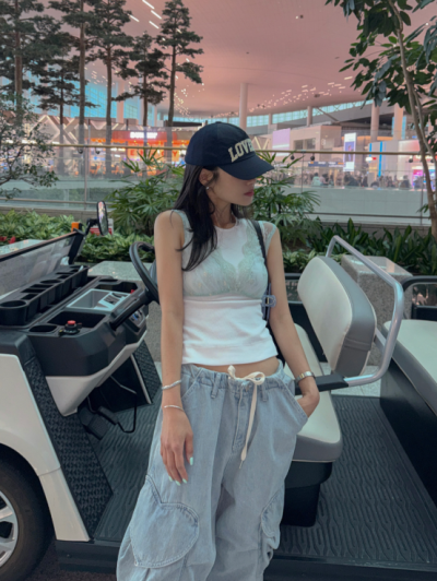 Your Summer Tank Rotation Just Got an Upgrade: Ribbed Crop Sleeveless with Lace Back Is the Practical Plot Twist That Works Everywhere