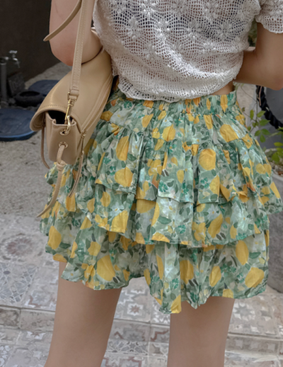 The Flower Frill Skirt Isn't Precious—It's Hip. Here's How.