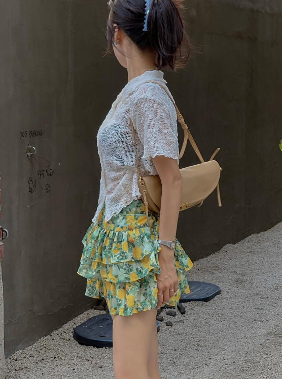 The Flower Frill Skirt Isn't Precious—It's Hip. Here's How.