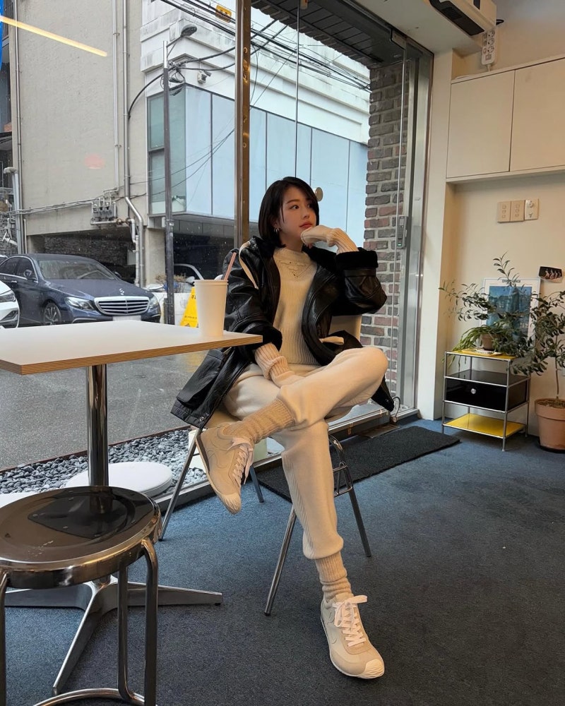 Genes don't lie... "The actress you can recognize from 100 meters away" comfortable autumn loungewear look