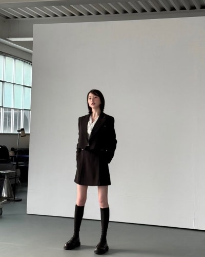 Genes don't lie... "The actress you can recognize from 100 meters away" comfortable autumn loungewear look