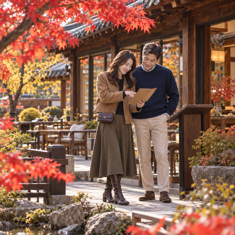 I dressed up nicely, but why do I look like I'm on a hike? Women's autumn outfits that dramatically change your vibe for viewing fall foliage.