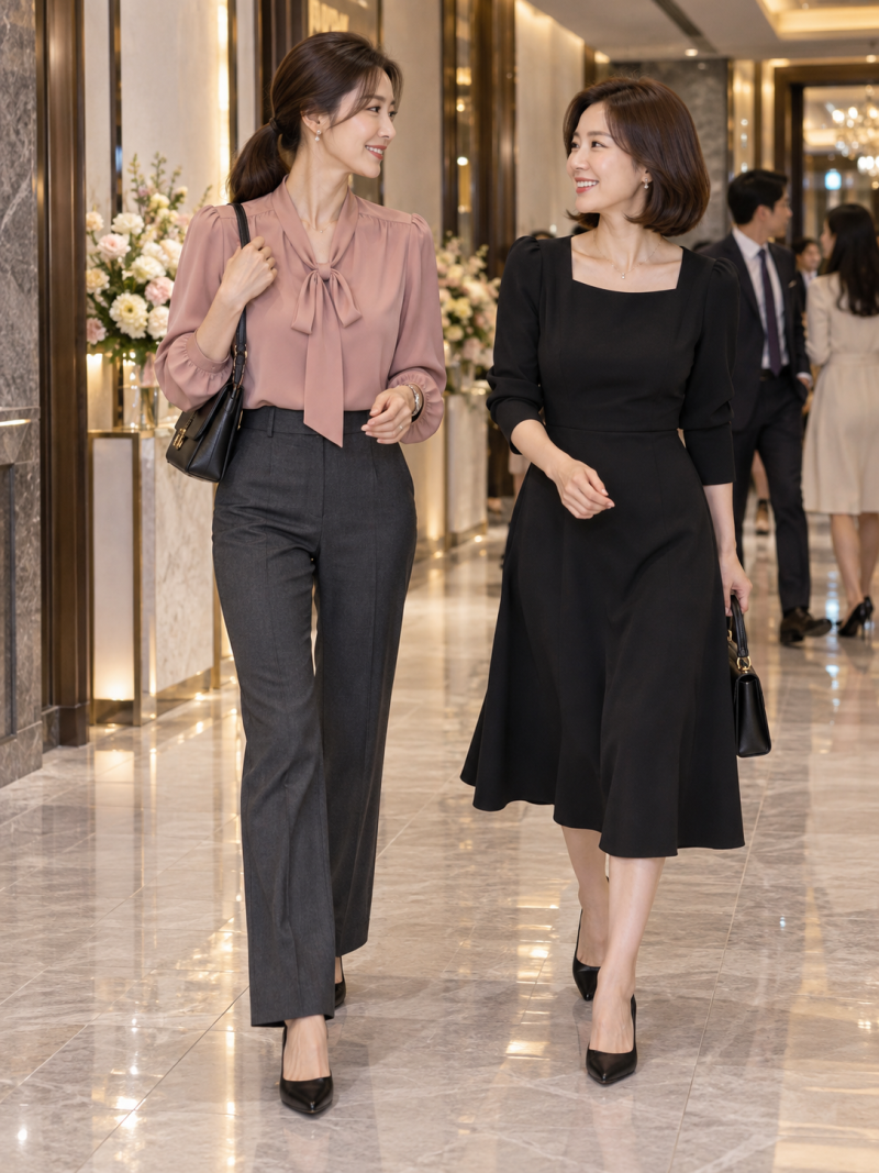 "Don't stand next to me when taking pictures..." Women's wedding guest looks that outshine their friends