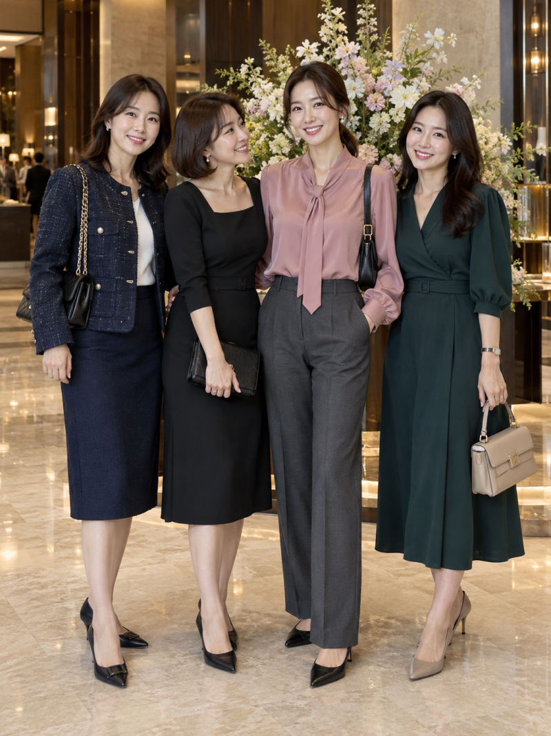 "Don't stand next to me when taking pictures..." Women's wedding guest looks that outshine their friends
