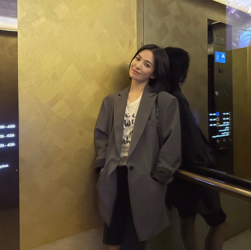 Song Hye-kyo in Paris Just Gave Us the Parisian Blazer Moment We Didn't Know We Needed