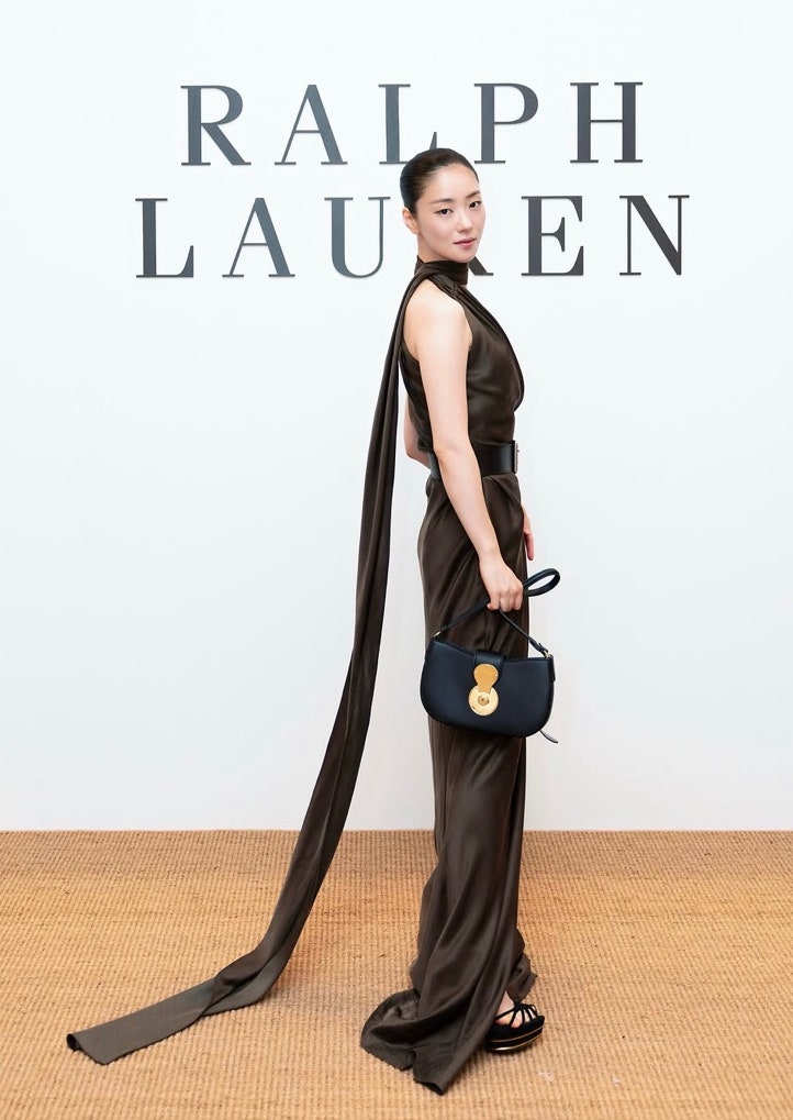 Ralph Lauren Chu Goo-mi... Celebrity jacket fashion with a great vibe