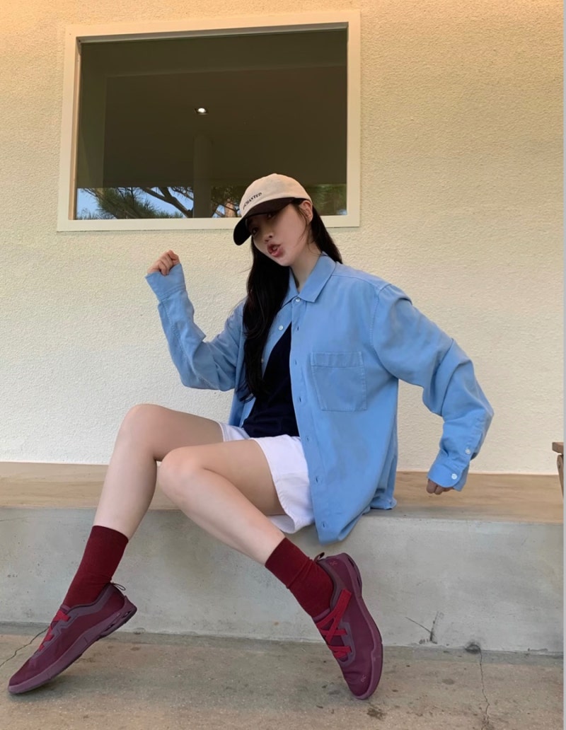How to wear shirts these days... Celebrity daily look fashion that rejects the ordinary