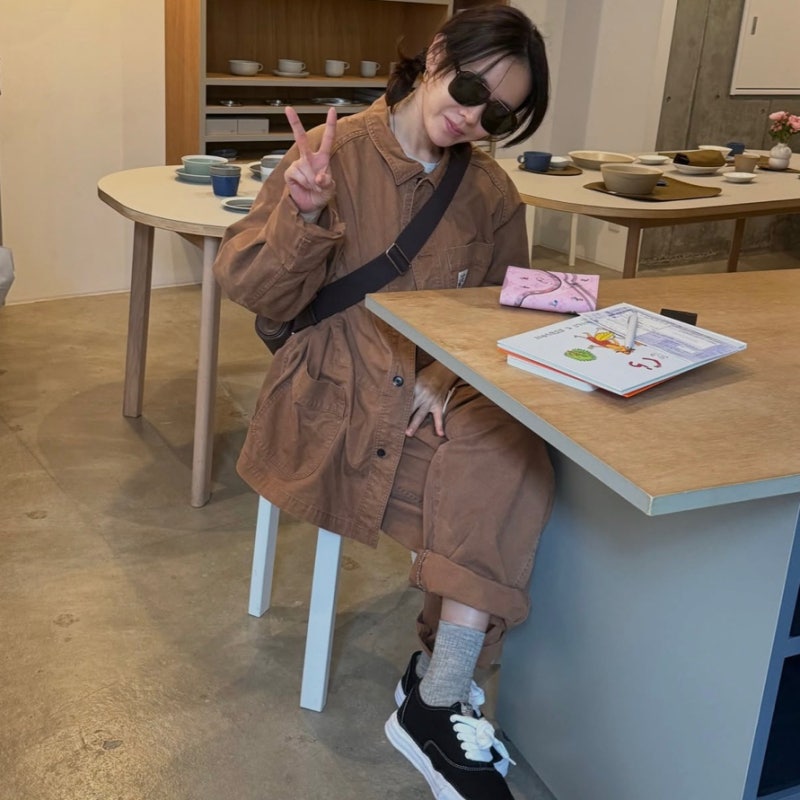 I watched because she was so pretty... but it turned out to be a motherly smile: Son Ye-jin's fashion