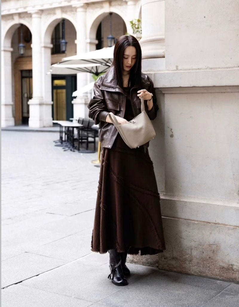 Elegant and pretty... but too handsome celebrity autumn outfits