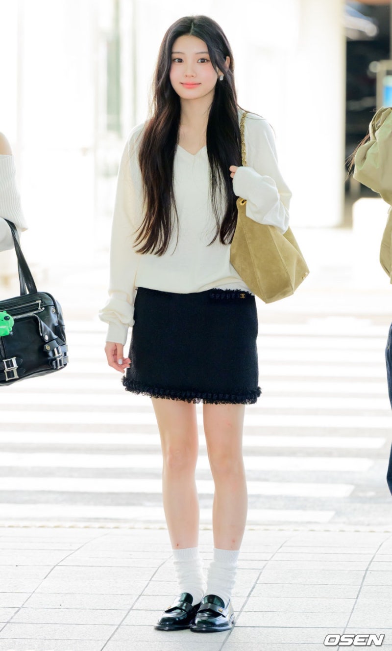 It looked a bit ambiguous... A celebrity wearing a designer skirt