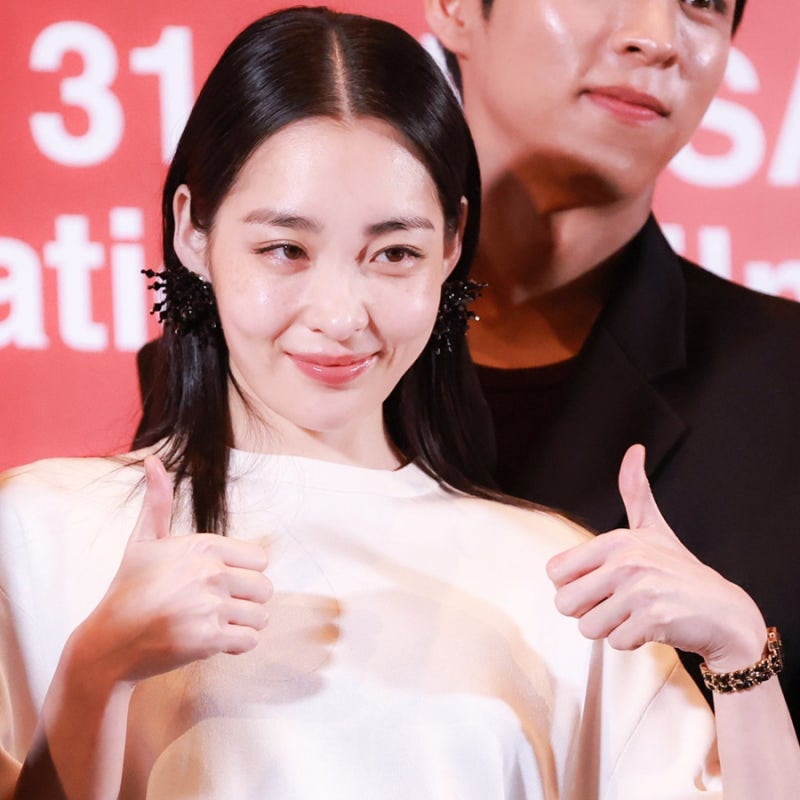 Bewitched by the Busan International Film Festival... Kim Min-ha is this pretty?