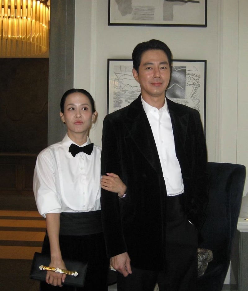 Even cooler than Jo In-sung... Actress's suit fit at the BFI London Film Festival