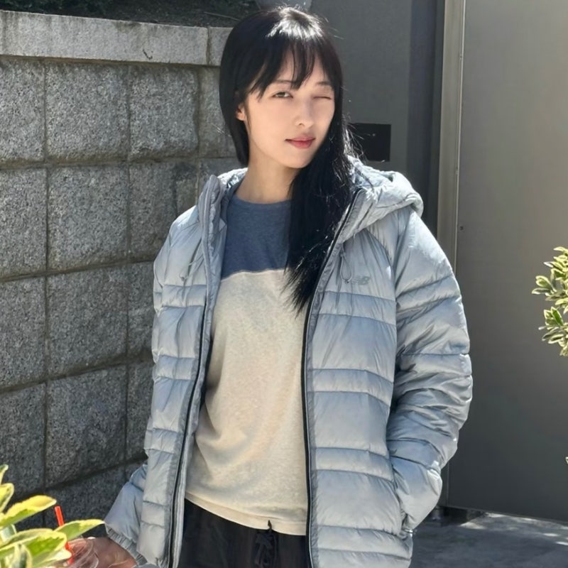 The charm of being natural... Actress's daily look fashion