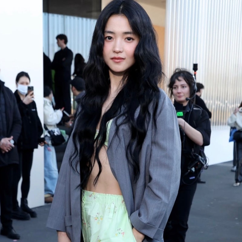 It looks like pajamas... but celebrity fashion that pulls it off like a dress