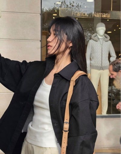 The celebrity who caused a sensation as a high school heartthrob even before debut... Celebrity casual fashion