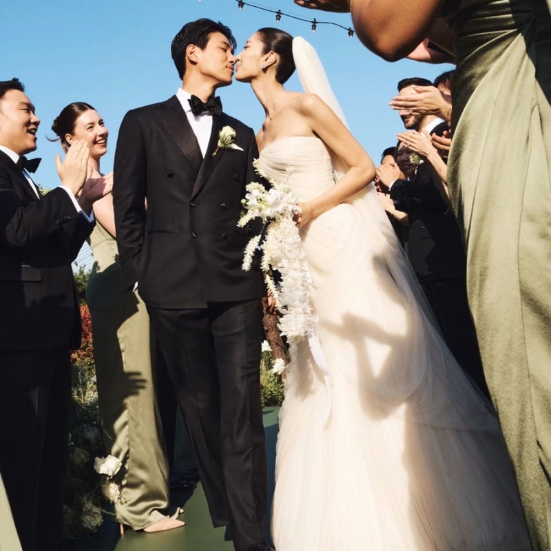 The scale of the wedding was extraordinary... Royal Family Pop Star Wedding Dress