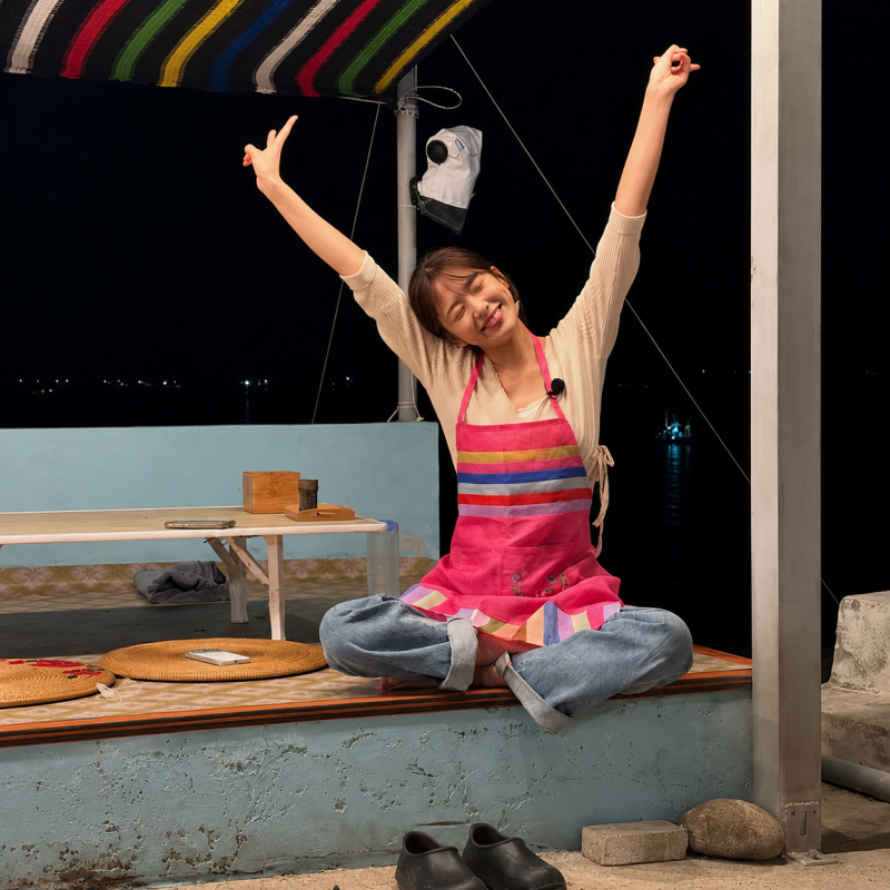 IVE's An Yujin Off-Duty at 'Space Tteok' Shoot: Casual Crew Meets Beauty