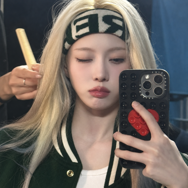 aespa's Winter Just Dropped the Blonde Devil Era and We Cannot Stop Staring