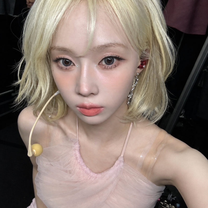 aespa's Winter Just Dropped the Blonde Devil Era and We Cannot Stop Staring