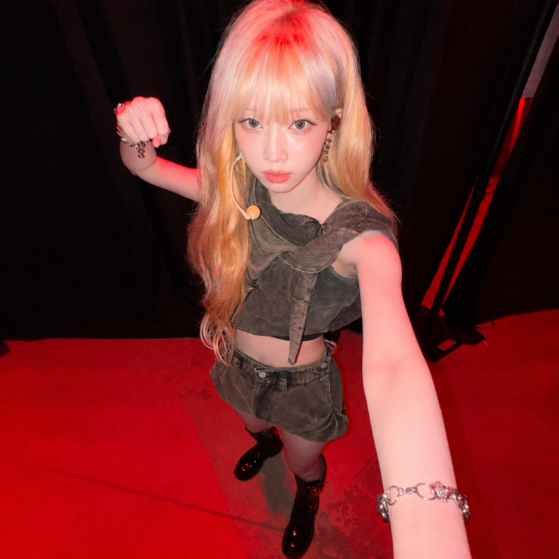 aespa's Winter Just Dropped the Blonde Devil Era and We Cannot Stop Staring