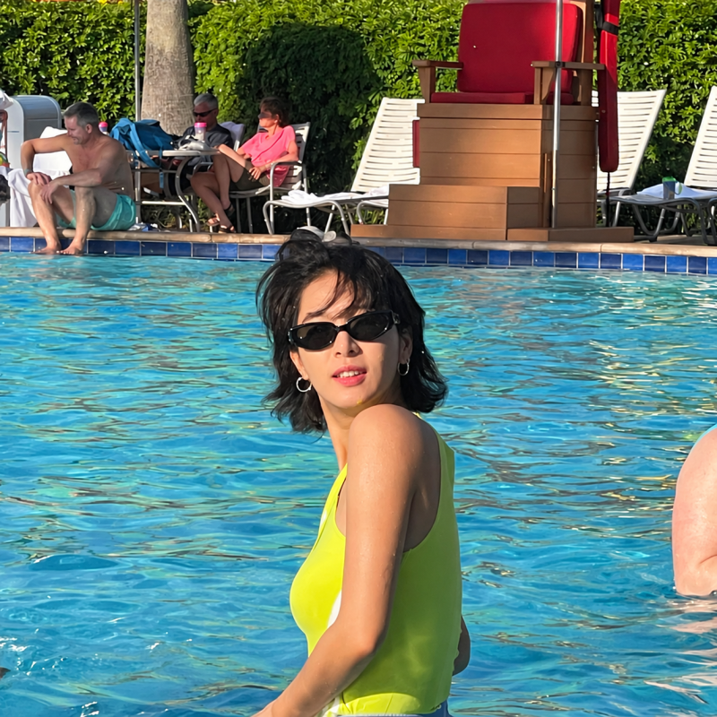 Idol-to-Actress Arc: Seol In-ah Vacations in Neon Yellow, Paris Black & Hawaii Cream
