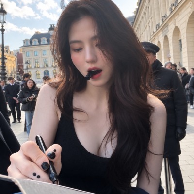 Han So-hee Proves the All-Black Overseas Fan Meet Fit Hits Different